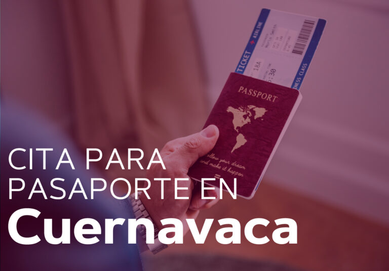 SRE CITAS Cuernavaca