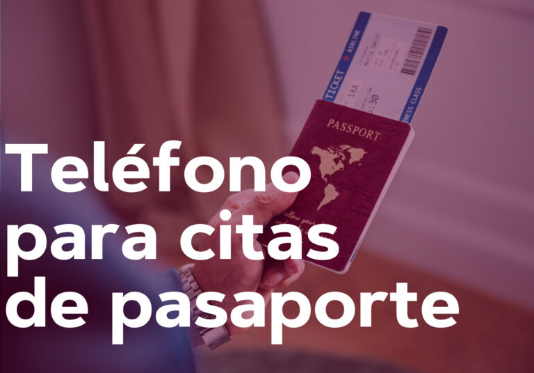 Teléfono para citas